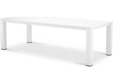 Eichholtz Outdoor Matte White Finish Dining Table EIO119777