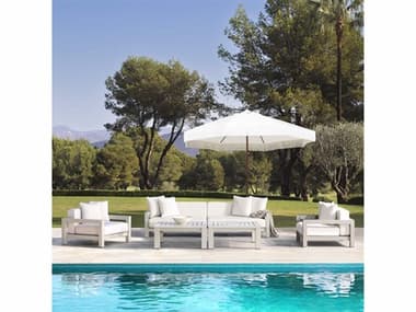 Eichholtz Outdoor Cap-antibes Aluminum Cushion Lounge Set EIOCAPANTIBESLOUNGESET