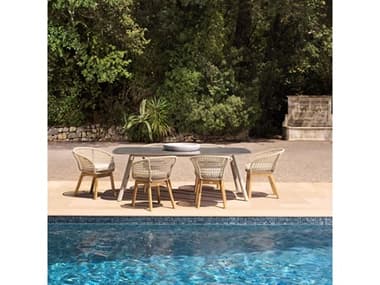 Eichholtz Outdoor Trinity Wicker Dining Set EIOTRINITYDININGSET