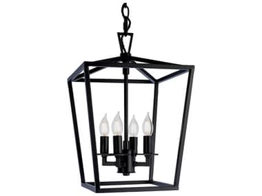 Elk Home Cage 4-Light Matte Black Mini Pendant EK1080MBNG