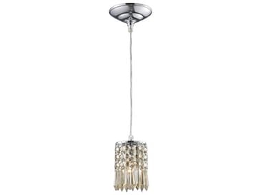 Elk Home Optix 1-Light Polished Chrome Cylinder Mini Pendant EK112081