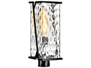 Elk Home Waterfall 1-Light Outdoor Post Light EK1252MBCW