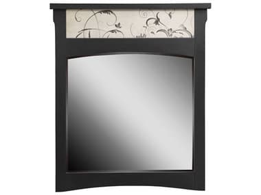 Elk Home Patterned Brown Square Wall Mirror EK12867