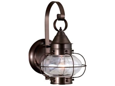 Elk Home Cottage Onion 1-Light Outdoor Wall Light EK1323BRCL