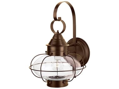 Elk Home Cottage Onion 1-Light Outdoor Wall Light EK1324BRCL