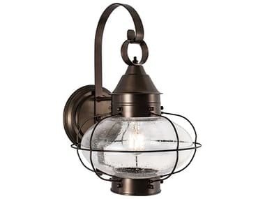 Elk Home Cottage Onion 1-Light Outdoor Wall Light EK1324BRSE