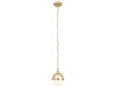 Elk Home Harmelin 1-Light Satin Brass Globe Mini Pendant EK144941