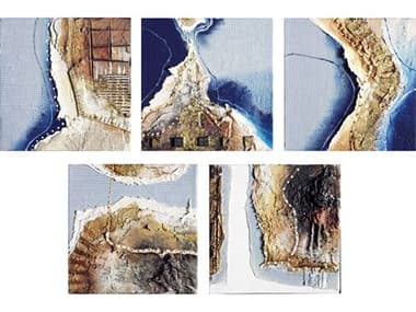 Elk Home Ariel Study-I Canvas Wall Art EK146020S5