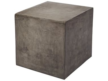 Elk Home Crystal 19" Square Concrete End Table EK157008