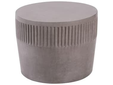 Elk Home Round Polished Concrete End Table EK157080