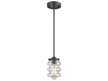 Elk Home Synchronis 1-Light Oil Rubbed Bronze Mini Pendant EK161601