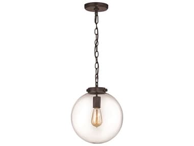 Elk Home Gramercy 1-Light Oil Rubbed Bronze Glass Globe Pendant EK163711