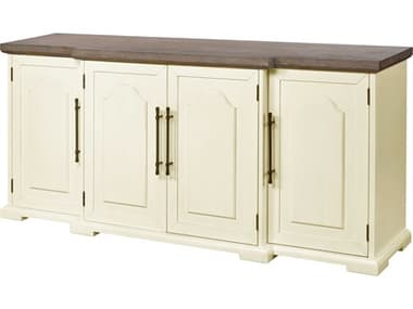 Elk Home Locksmith 72" Natural Wood Cream Brown Sideboard EK17217CR