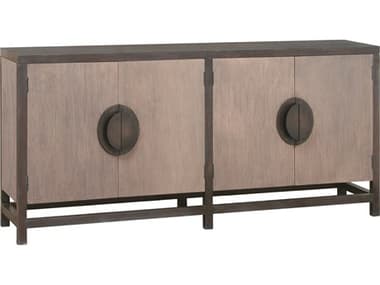 Elk Home 72" Mahogany Wood Heritage Gray Credenza Sideboard EK17308