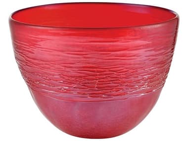 Elk Home Holiday Red Cerise Bowl EK201578