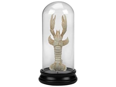 Elk Home Aged White Naturae Ancient Lobster Curio Sculpture EK2182011