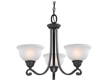 Elk Home Hamilton 25" Wide 3-Light Oil Rubbed Bronze Bell Chandelier EK2303CH10