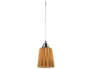 Elk Home Angles 5" 1-Light Satin Nickel Mini Pendant EK311411AMB