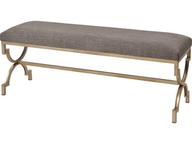 Elk Home Gray Upholstered Accent Bench EK3169130