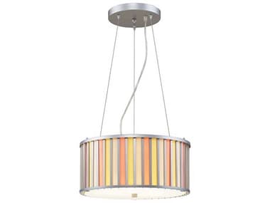 Elk Home 3-Light Silver Drum Pendant EK31943