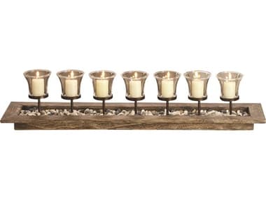 Elk Home Natural Firenza Votive Centerpiece EK400087