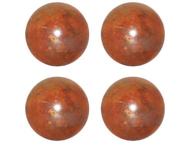 Elk Home Burned Copper Bali Sphere Set of 4 EK401374S4