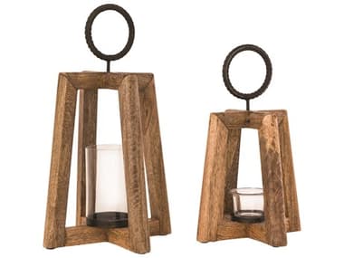 Elk Home Camel Natural Lanterns Set of 2 EK404689