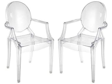 Elk Home Clear Arm Dining Chair (Price Includes Two) EK4210004S2
