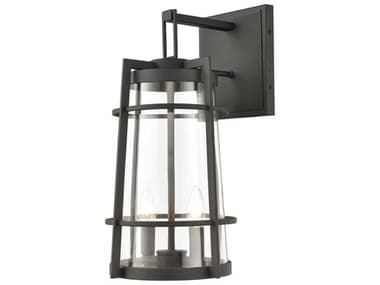 Elk Home Crofton 2 - Light 10'' Glass Industrial Outdoor Wall Light EK454922