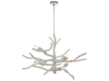 Elk Home Winter's Spray 8-Light Polished Chrome Tiered Chandelier EK467828