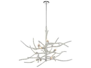 Elk Home Winter's Spray 12-Light Polished Chrome Tiered Chandelier EK4678312