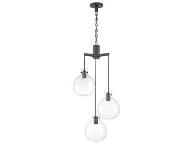 Elk Home Selina 3-Light Oil Rubbed Bronze Black Globe Chandelier EK4743OBCL