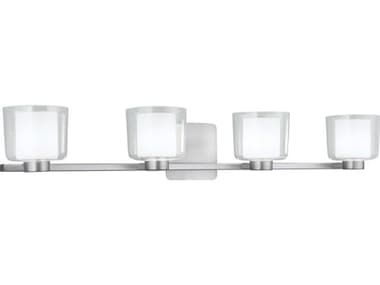 Elk Home Alexus 4-Light Brushed Nickel Vanity Light EK5334BNCL