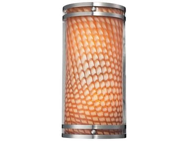 Elk Home Arco Baleno 8" Wide 2-Light Satin Nickel Orange Vanity Light EK5402CSN