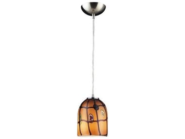 Elk Home Rapture 1-Light Satin Nickel Mini Pendant EK5431CI