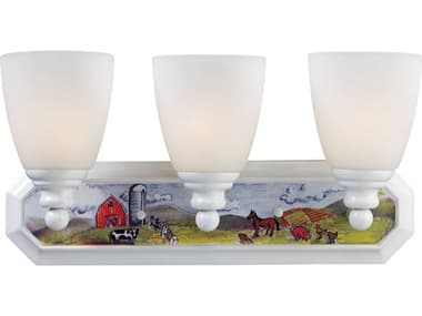 Elk Home Kidshine 3-Light White Vanity Light EK600613