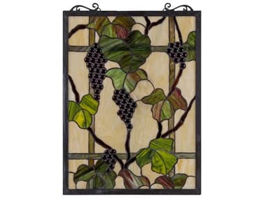 Elk Home Grape Glass Wall Art EK662S