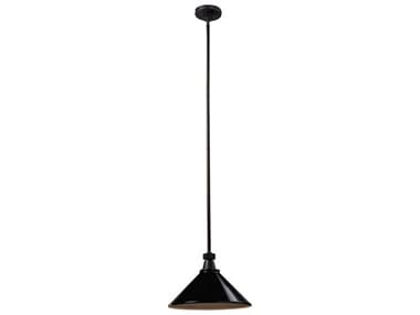 Elk Home Boulton 1-Light Oil Rubbed Bronze Black Pendant EK664801