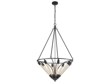 Elk Home Centrifugal 8-Light Oil Rubbed Bronze Pendant EK692268