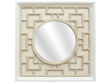 Elk Home Finbar White Square Wall Mirror EK70112013