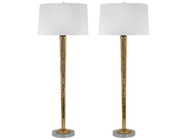 Elk Lighting Mercury Glass Gold LED Buffet Lamp (Set of 2) EK711S2LED