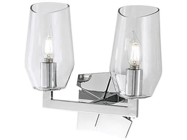 Elk Home Gaia 5" Wide 2-Light Chrome Vanity Light EK8162CHCL