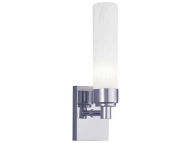 Elk Home Alex 1-Light Chrome Splashed Opal Wall Sconce EK8230CHSO