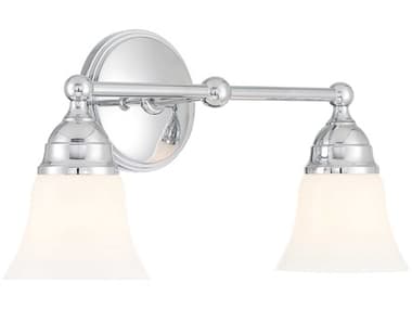 Elk Home Sophie 2-Light Chrome Shiny Opal Vanity Light EK8582CHBSO