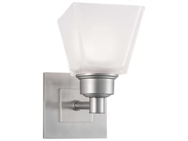 Elk Home Matthew 8" Tall 1-Light Brushed Nickel Wall Sconce EK9635BNSQ