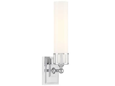 Elk Home Astor 14" Tall 1-Light Chrome Shiny Opal Wall Sconce EK9651CHSO