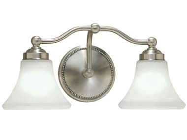 Elk Home Soleil 2-Light Brushed Nickel Vanity Light EK9662BNFL