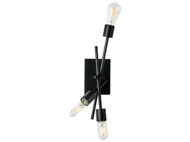 Elk Home Stick 3-Light Matte Black Wall Sconce EK9750MBNG