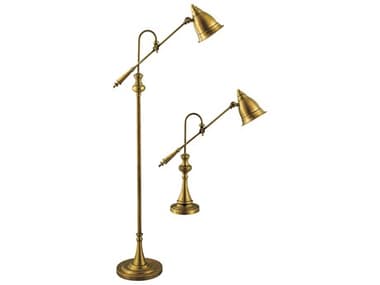 Elk Home Watson Brass Metal Floor Lamp EK97623