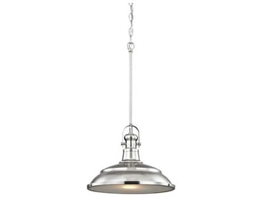 Elk Home Blakesley 1-Light Brushed Nickel Dome Pendant EKCN200142